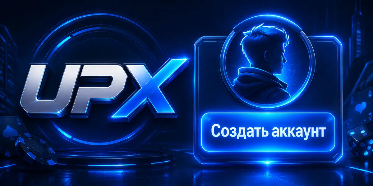 Процесс регистрации в UP-X Casino
